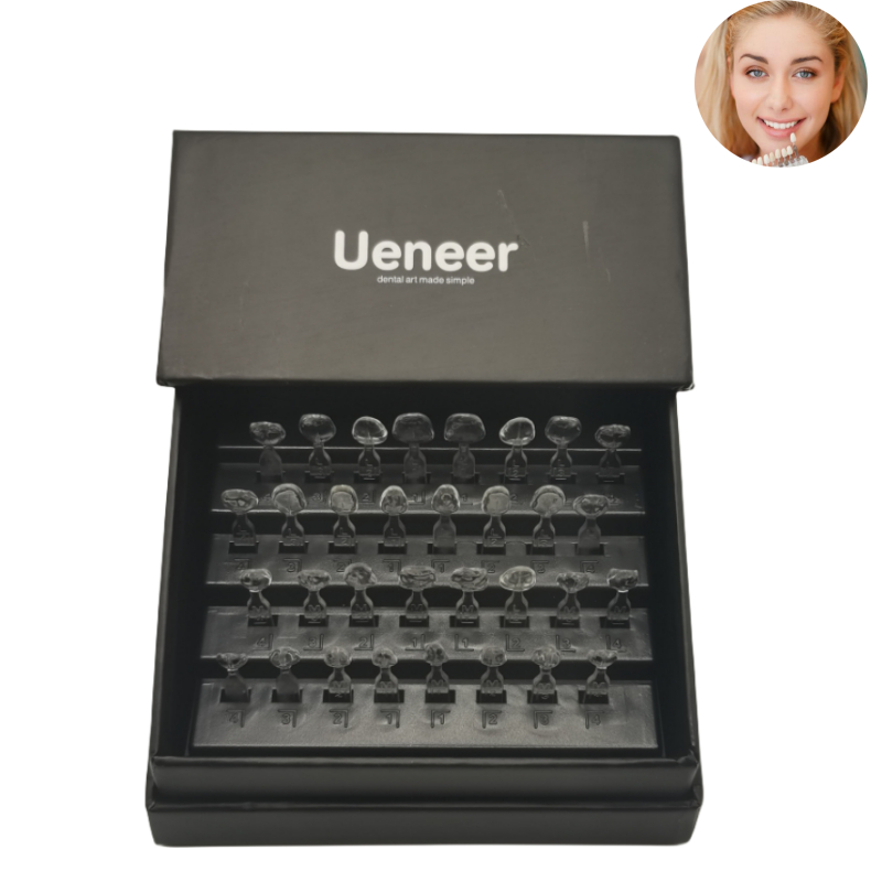 Teeth Whitening Moulds - 32pcs/Set Dental Veneer Mould Kit Composite