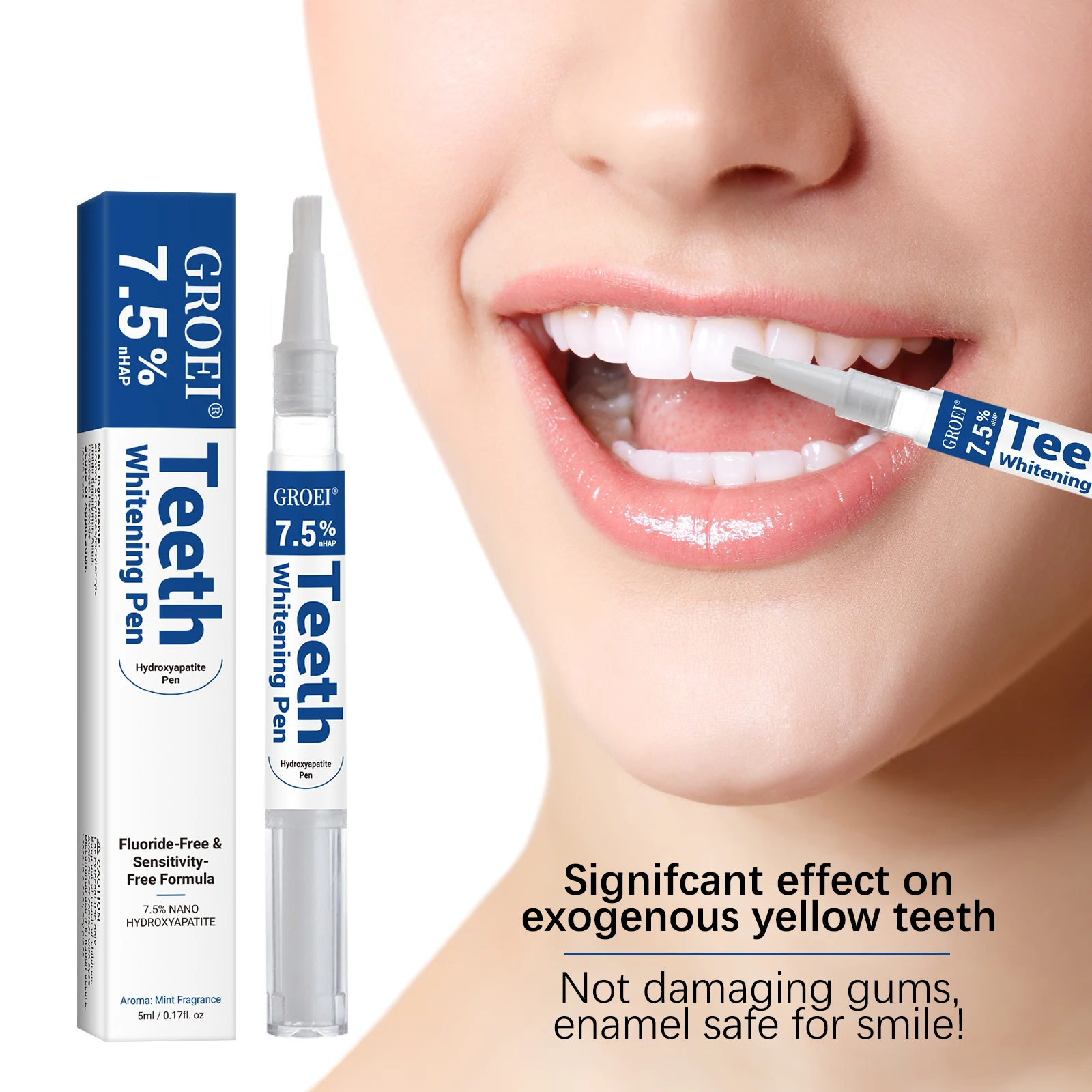 Hydroxyapatite Tooth Whitening - огляд і ціна Teeth Whitening Pens