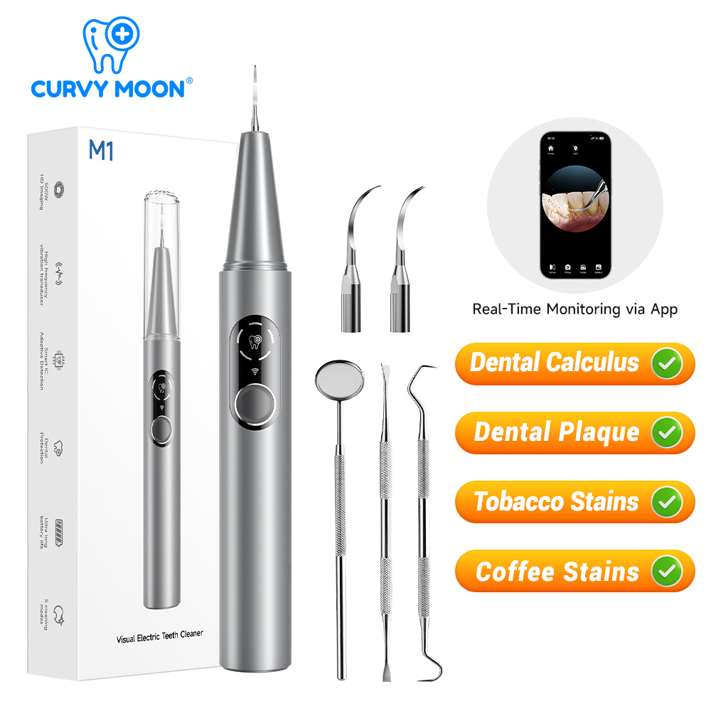 CURVY MOON Visible Electric Ul - огляд і ціна Teeth Whitening Mouthwash