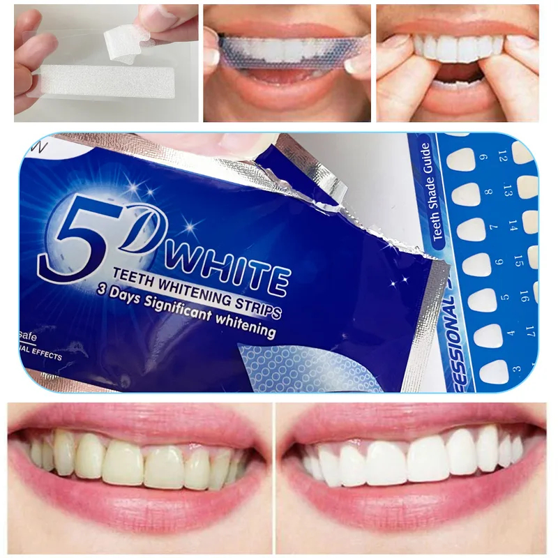 1-12pcs 5D Whitening Teeth Sti - огляд і ціна Teeth Whitening Near Me