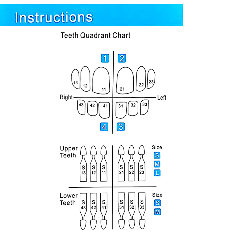 Autoclavable Dental Veneer Mou - огляд і ціна Teeth Whitening Moulds