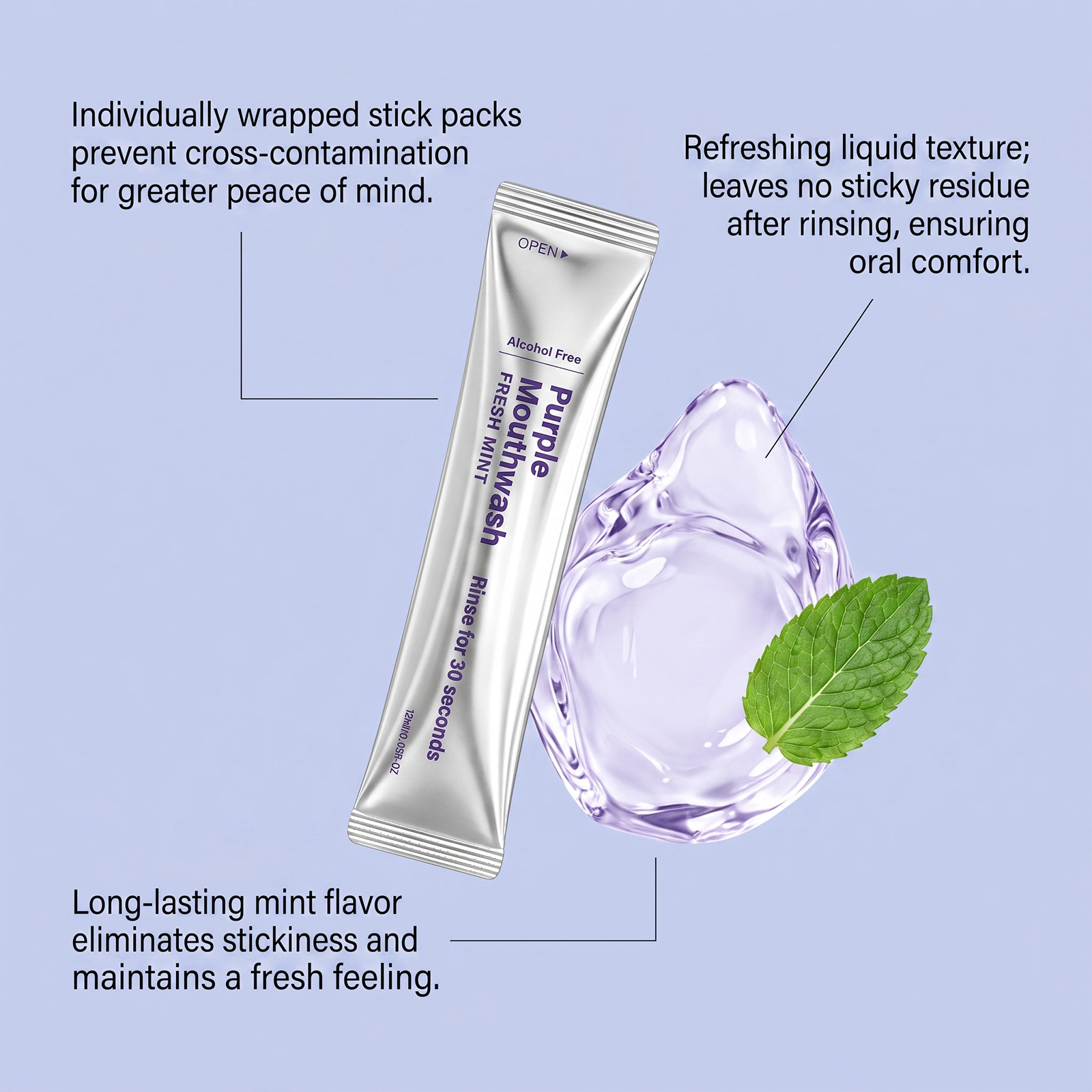 20 Pack Instant Whitening Mout - огляд і ціна Teeth Whitening Mouthwash