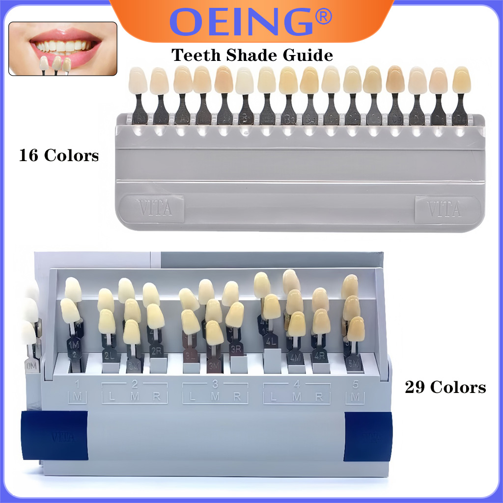 29/16 Colors Teeth Shade Guide - огляд і ціна Teeth Whitening Kit
