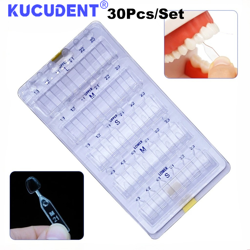 30pcs/Set Dental Veneer Mould  - огляд і ціна Teeth Whitening Moulds